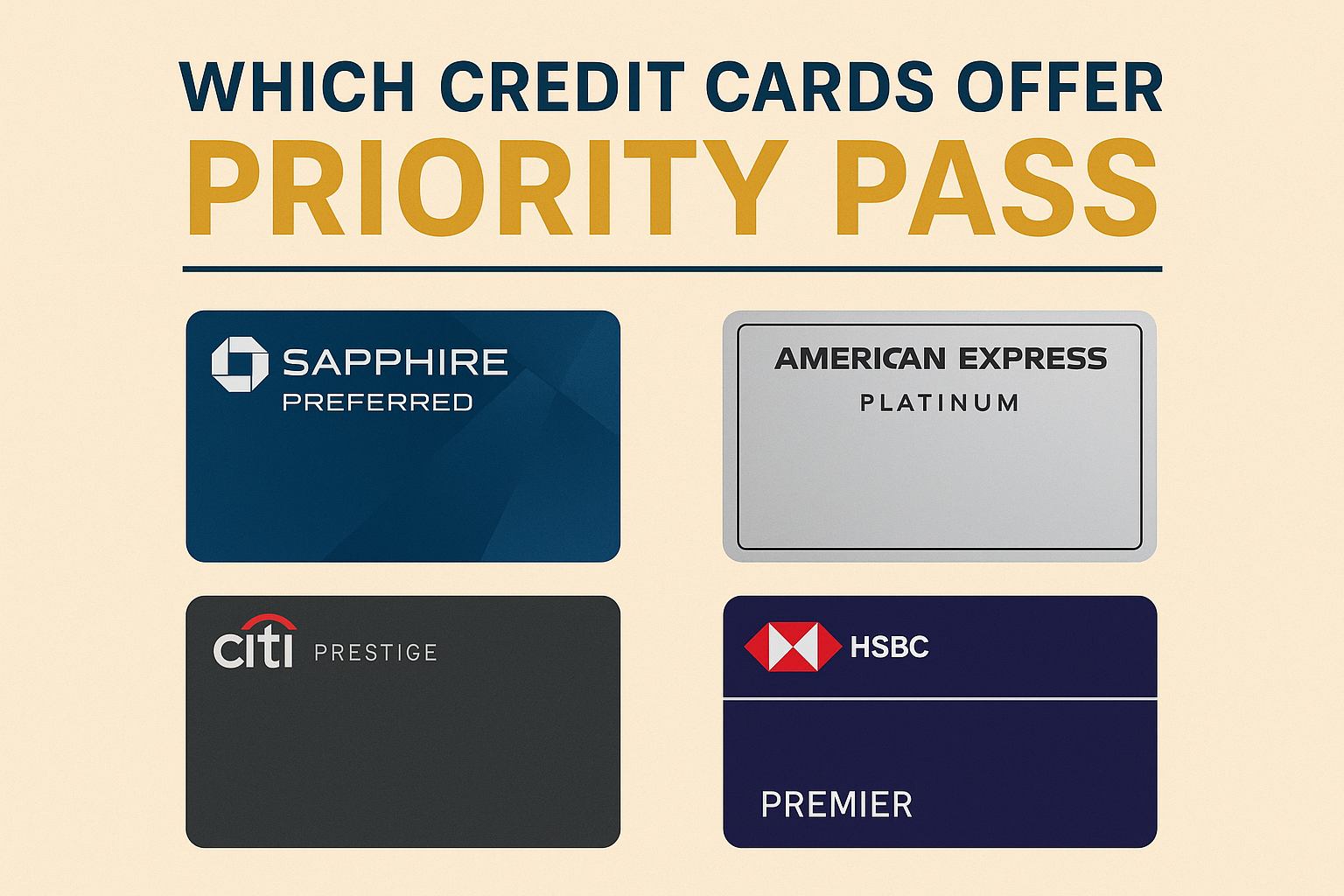 Credit Cards Offer Priority