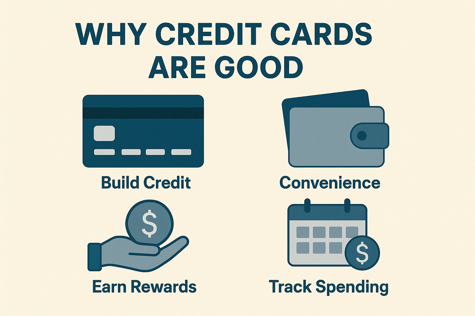 Credit Cards Are Good