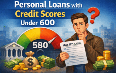 Personal Loans When Your Credit Score Is Under 600